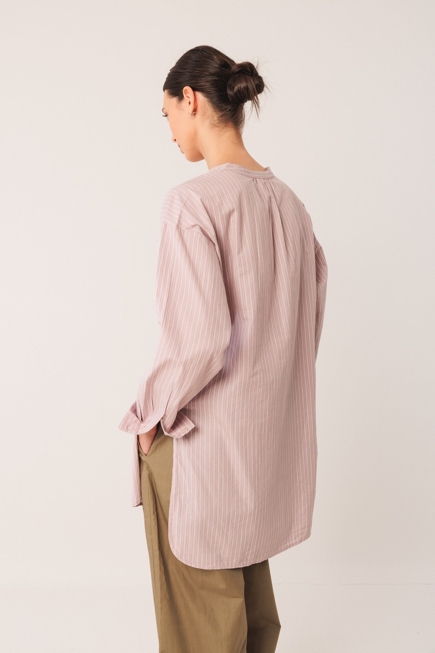 Oversized Striped Shirt