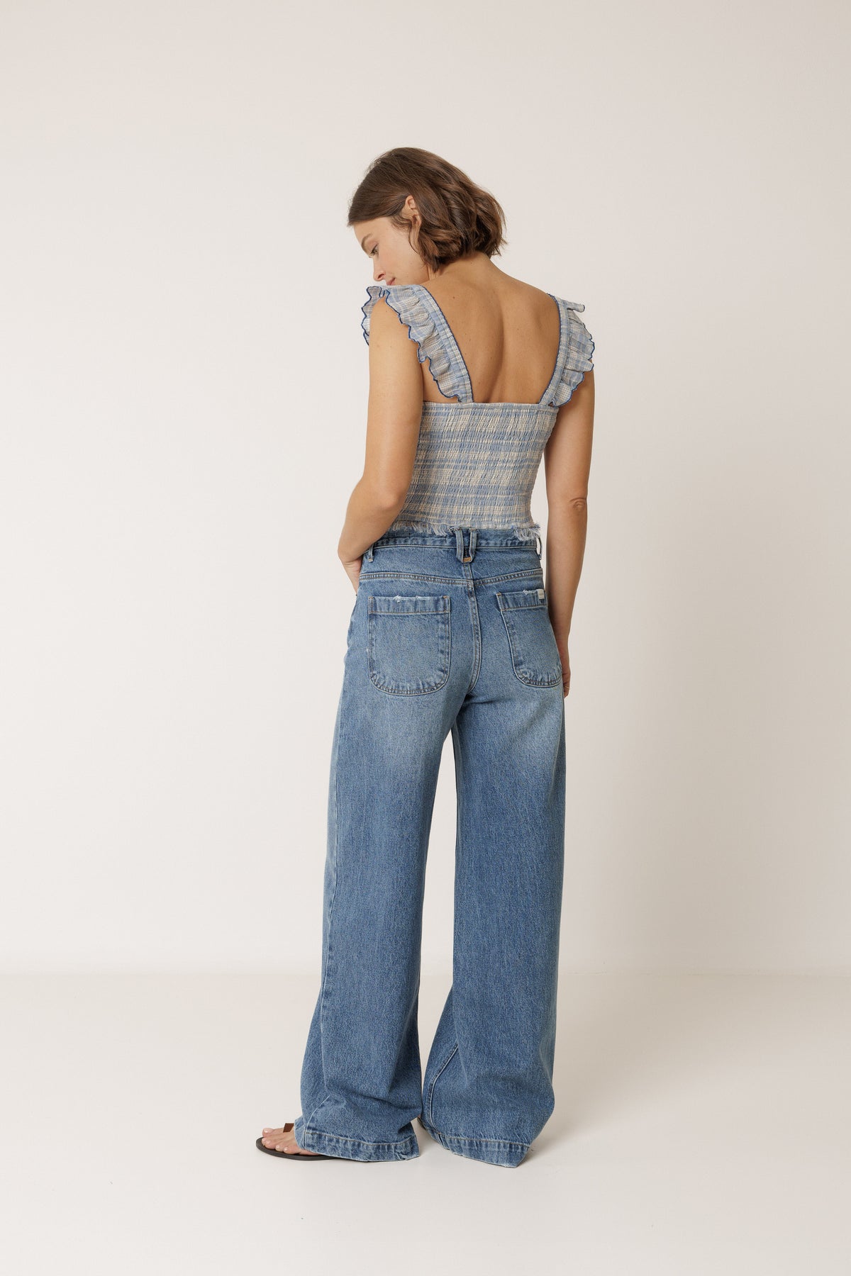 Square Neck Crop Top