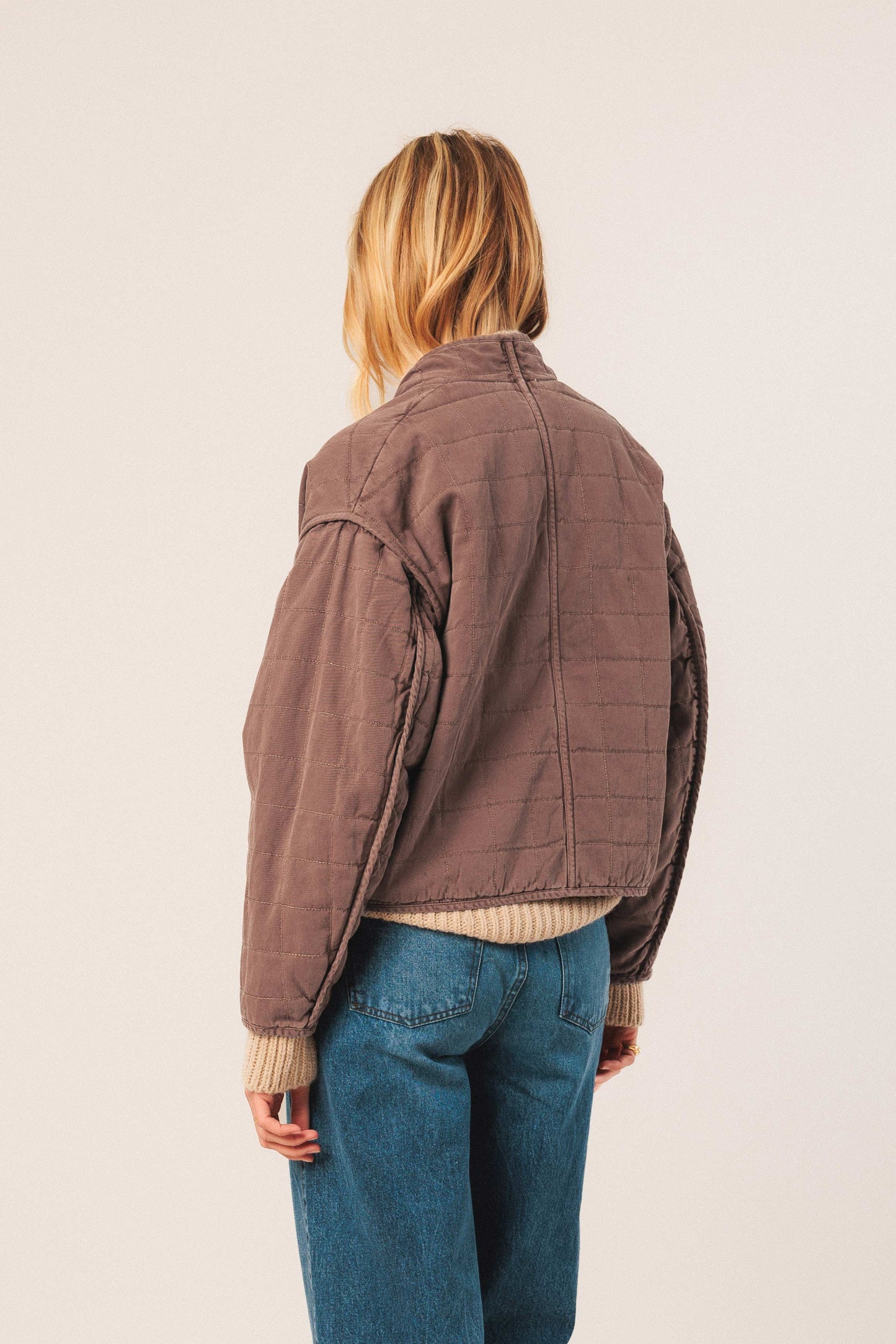 Quilted Kimono Jacket