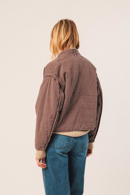 Quilted Kimono Jacket
