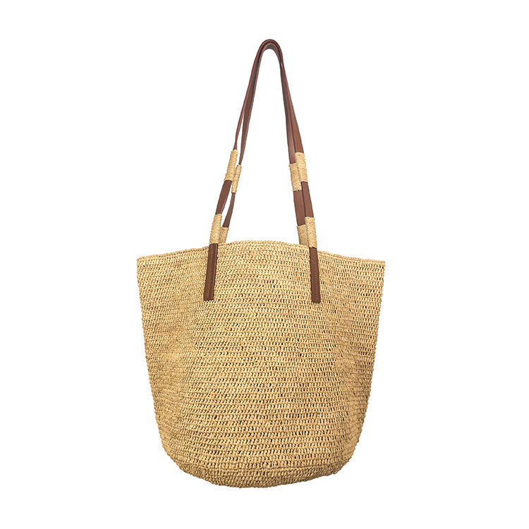 Alice M Bag - Natural - Natural Leather Straps