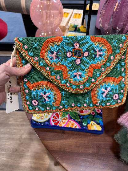Beaded Clutch