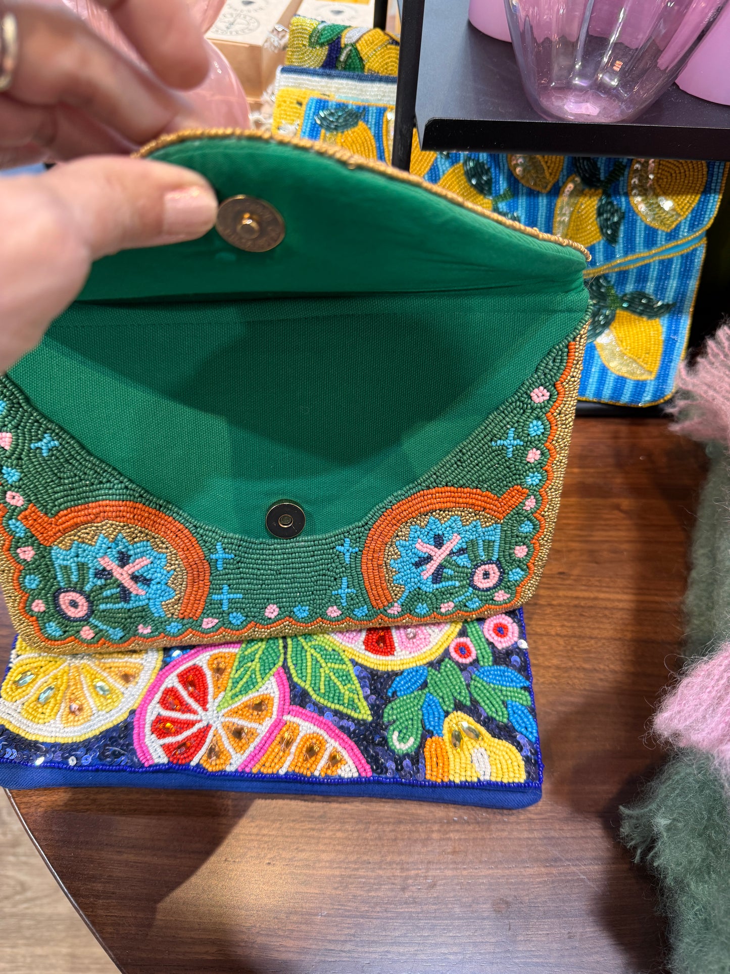 Beaded Clutch