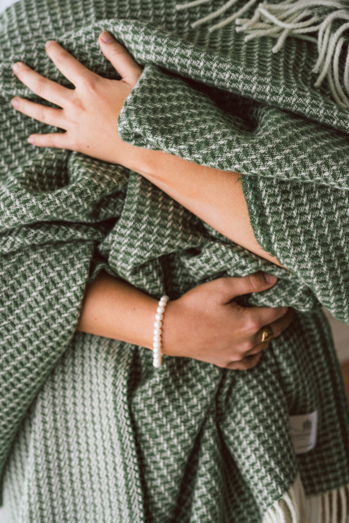Ruanui Waffle Weave Throw