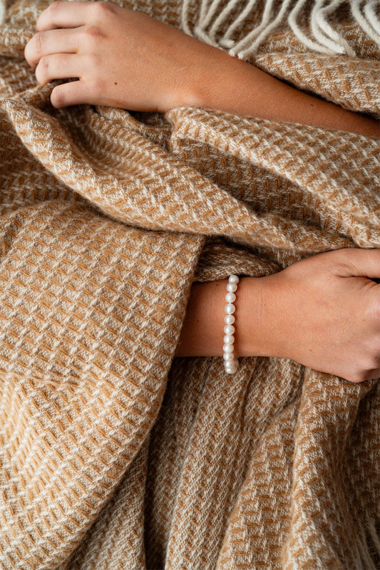 Ruanui Waffle Weave Throw