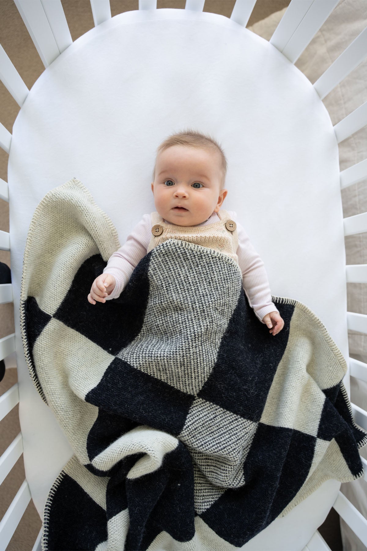 Heritage Check Baby Blanket