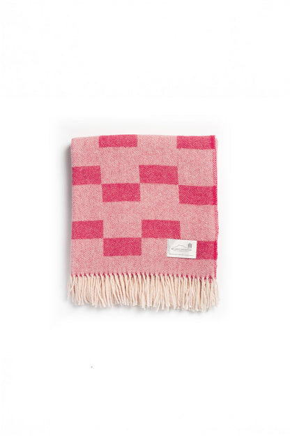 Cotton Raspberry Throw Rakatunga Raspberry Throw/ Blanket – Shopology