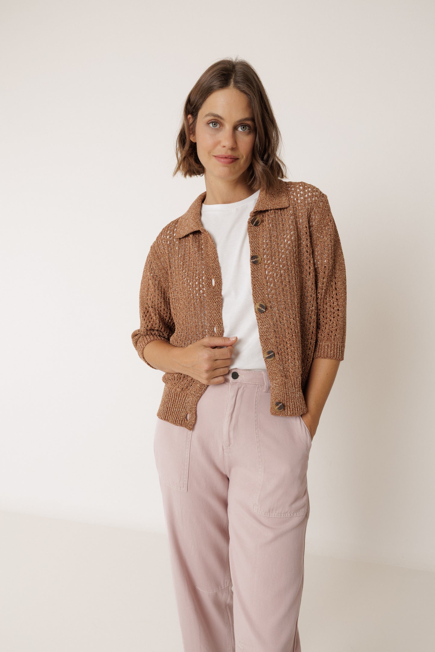 Open Knit Jacket