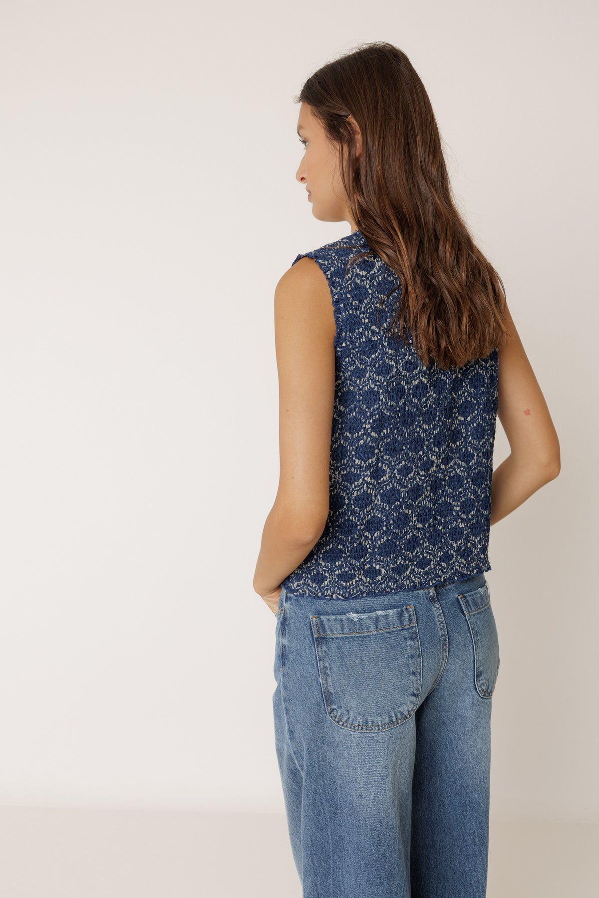 Tie Front Vest
