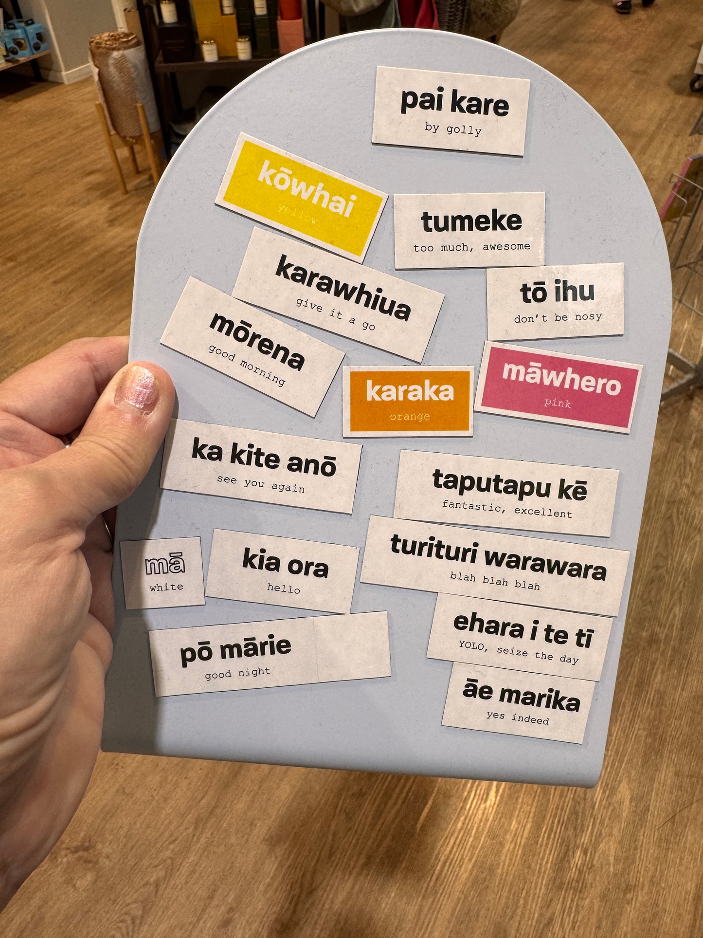 Te Kete Word Magnets