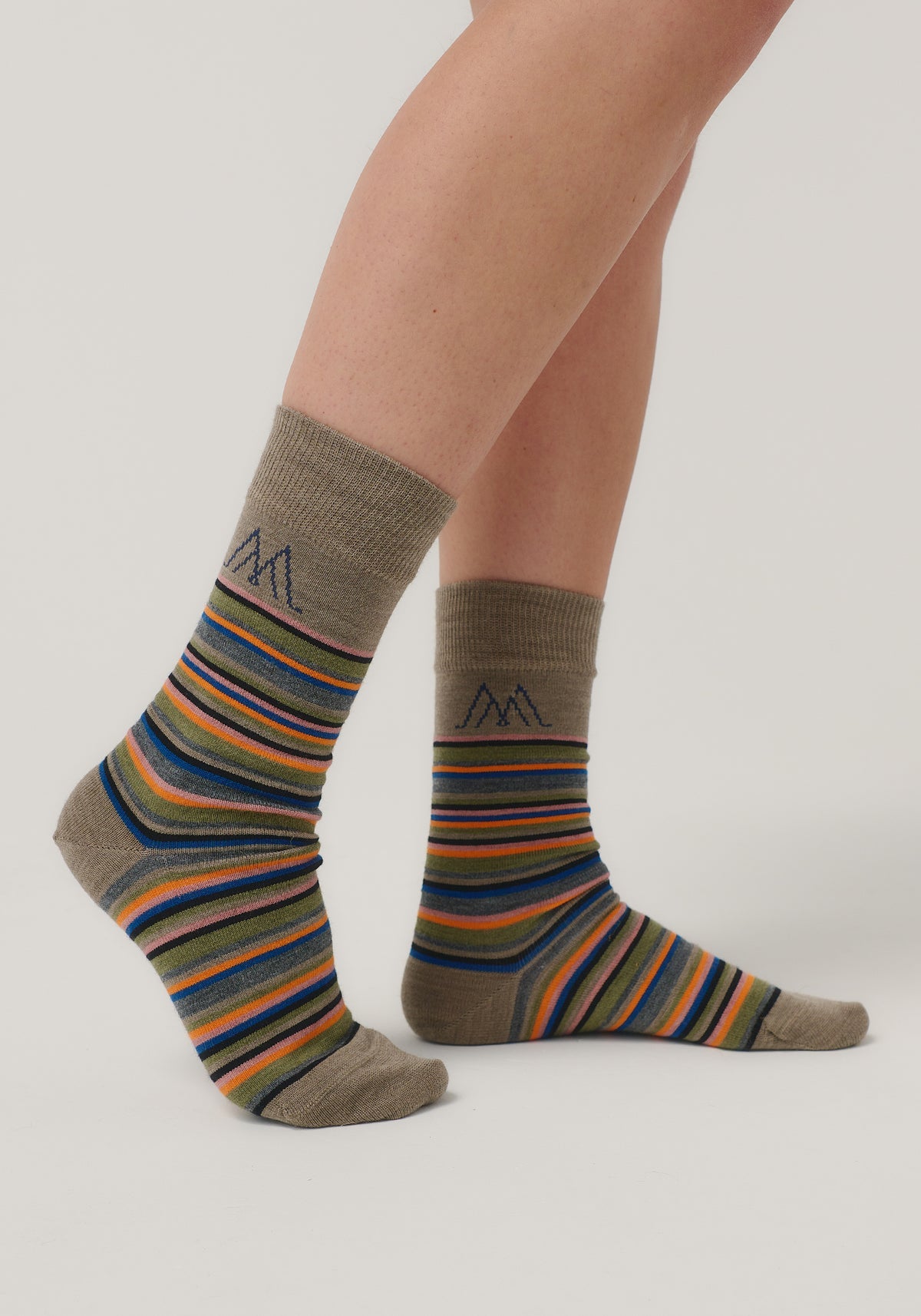 Merinomink - Striped Merino Sock