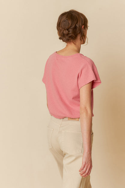 Cotton V-Neck Tee