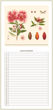 New Zealand Birthday Calendar
