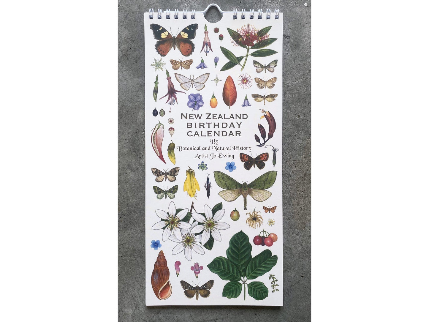 New Zealand Birthday Calendar