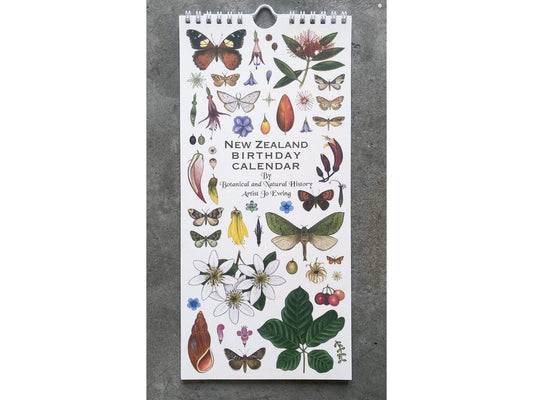 New Zealand Birthday Calendar