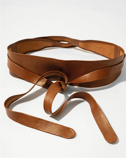 Leather Wrap Belt