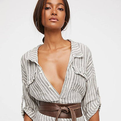 Leather Wrap Belt