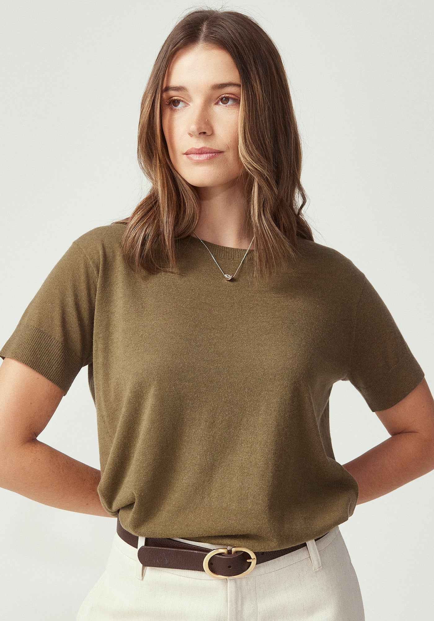 Lucy Knit Tee - EcoTree