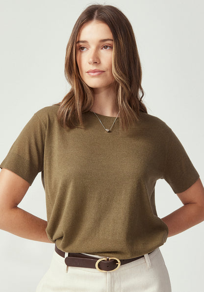 Lucy Knit Tee - EcoTree