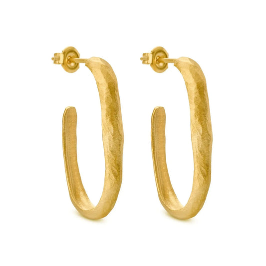 Sauma Large Gold Hoop Earrings