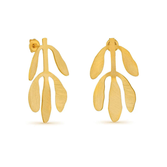 Silvela Gold Earrings