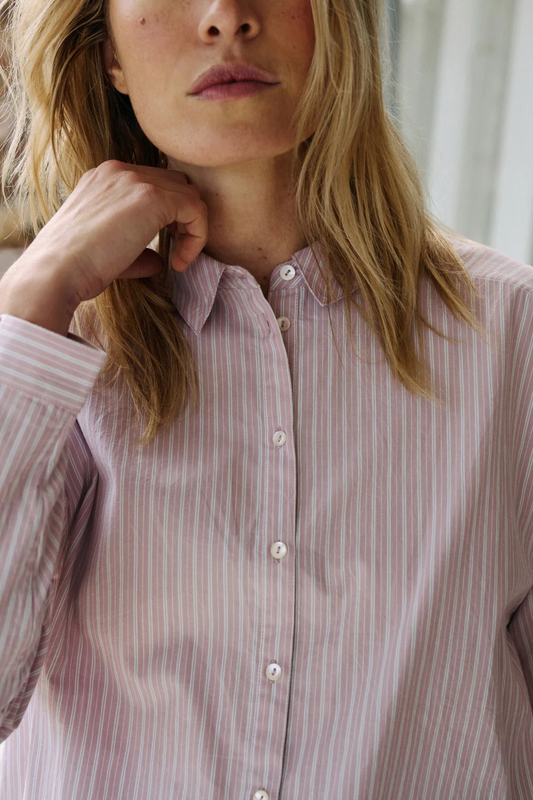 Oversized Striped Shirt