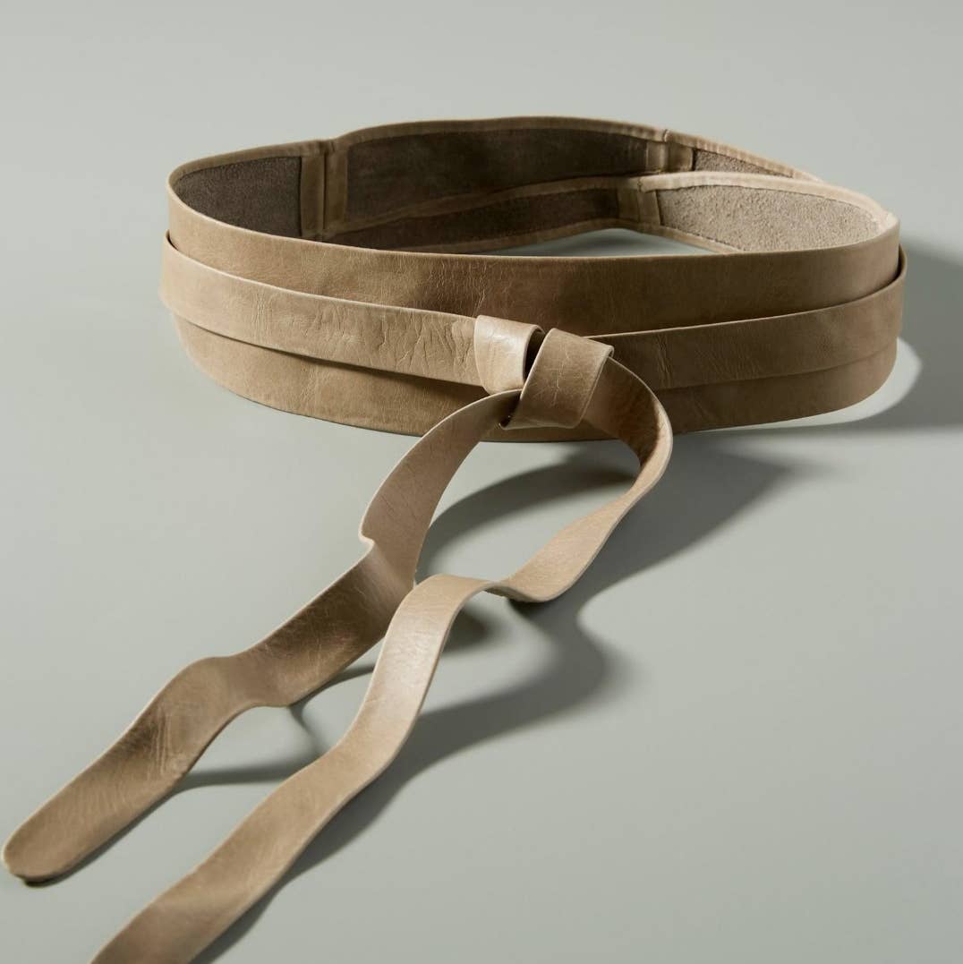 Leather Wrap Belt
