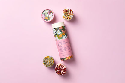Floral Selection Bath Bomb Gift Tube