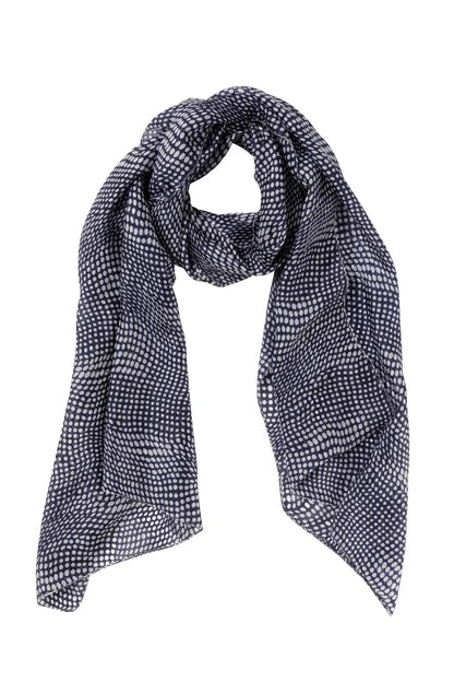 Silk Spot Scarf