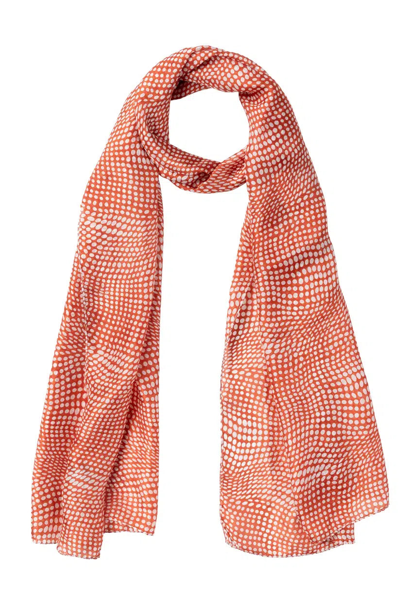Silk Spot Scarf
