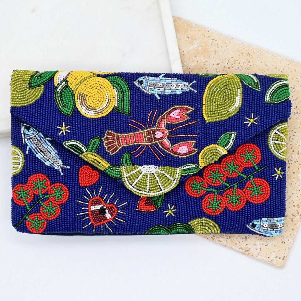 Beaded Clutch