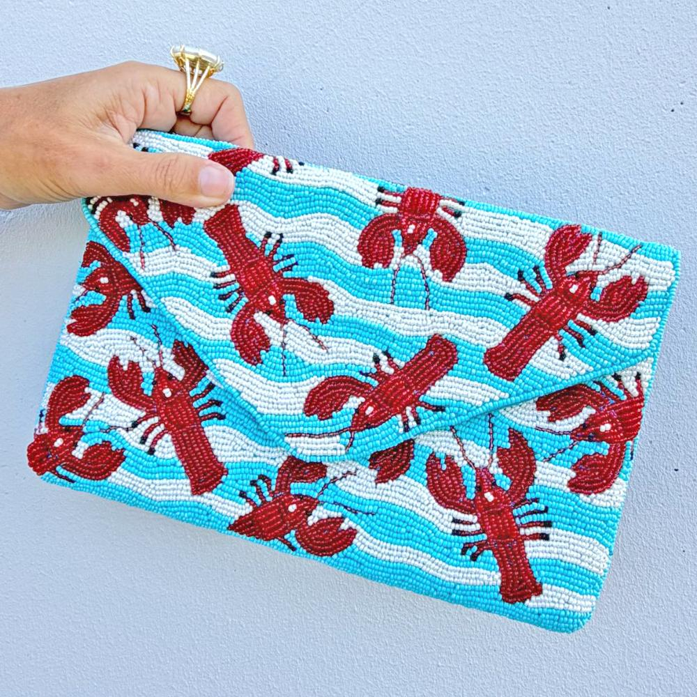 Beaded Clutch
