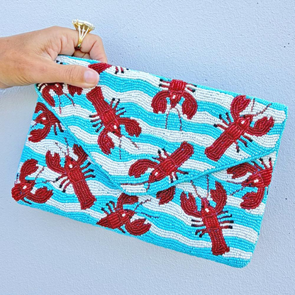 Beaded Clutch