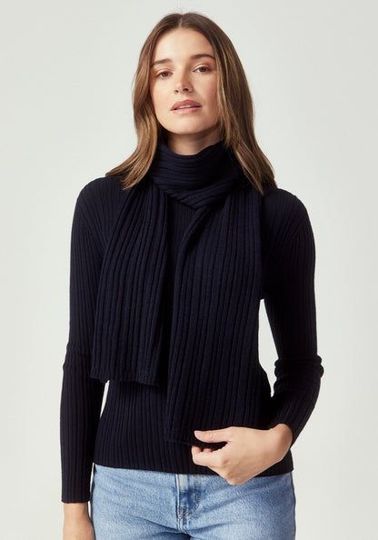 Rib Merino Scarf