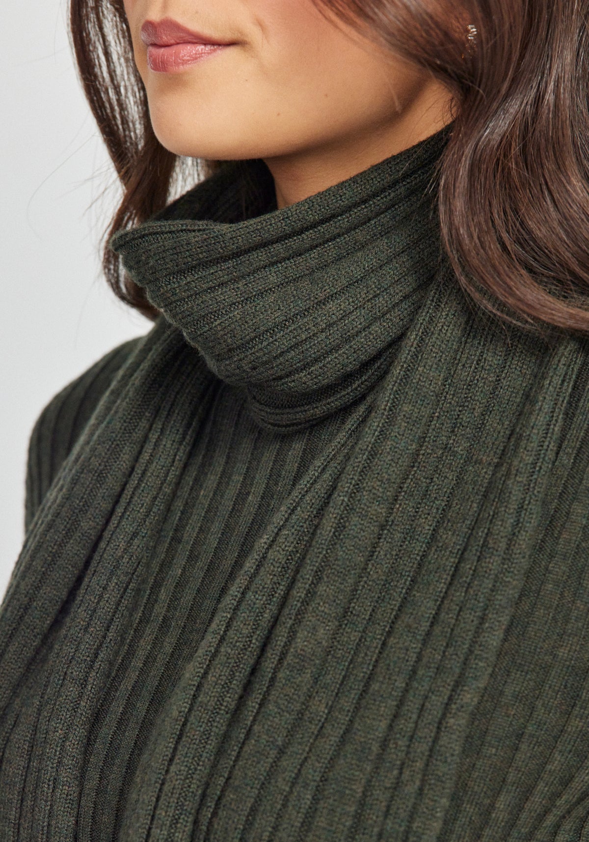 Rib Merino Scarf
