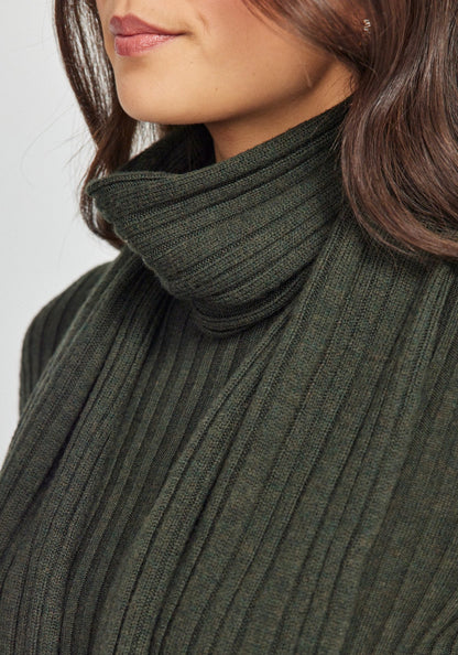 Rib Merino Scarf
