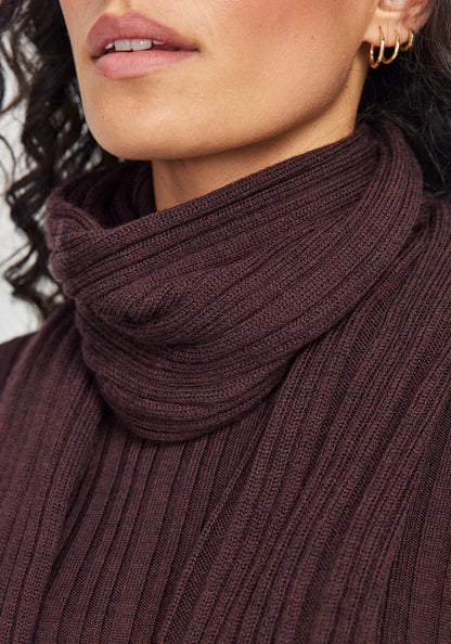 Rib Merino Scarf