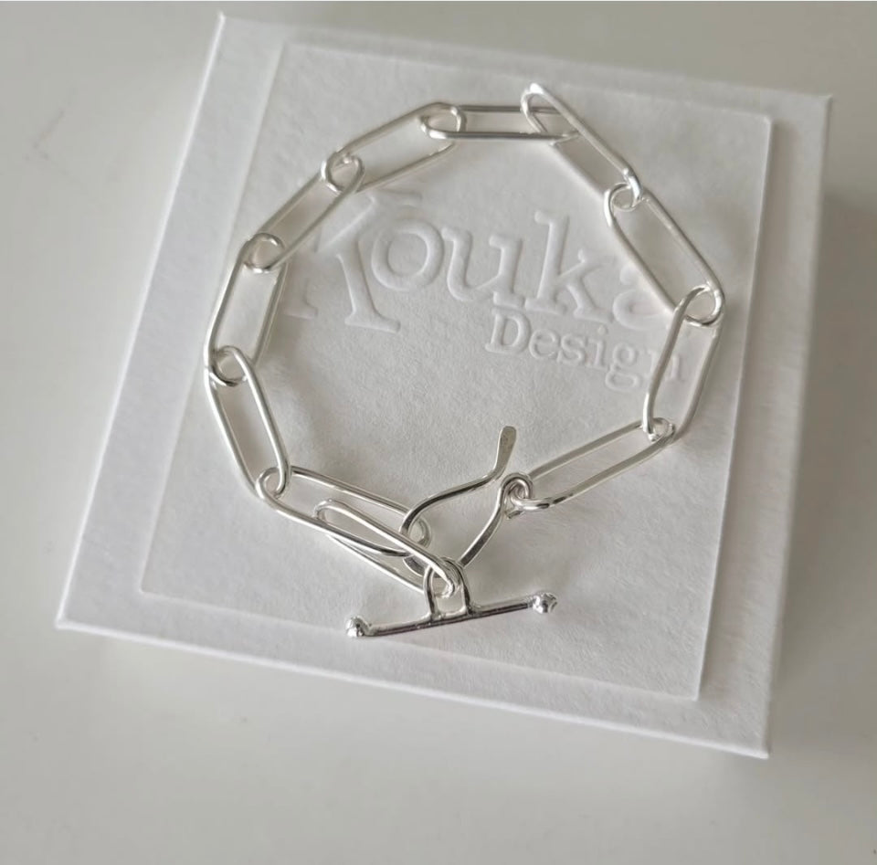 Silver Linked Bracelet