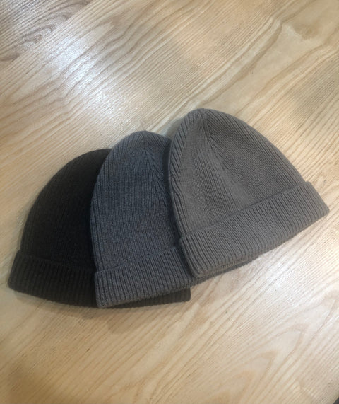 Natalia Light Natural Wool Knit Beanie main image 1