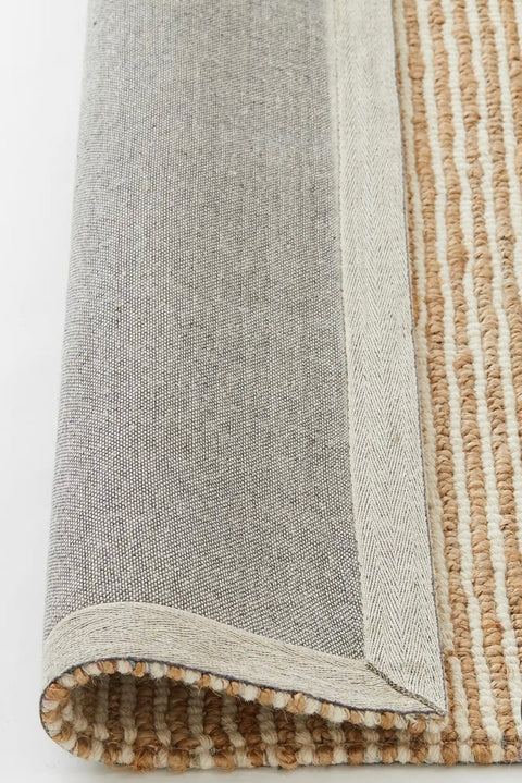 Available exclusive shopology Christchurch CBD. Super thick underfoot, this rug is hard wearing and durable 50% Wool and 50% Jute Kid-friendly rug and suitable for high-traffic areas 2m x 3m With the robustness of multi-ply, twisted jute yarn and the softest wool, Lisbon is a very versatile rug, making it perfect for classic, contemporary, coastal lifestyles. Available in three sizes and two colour ways. 2m / 3m, 3m / 4m, 1.6m / 2.3m