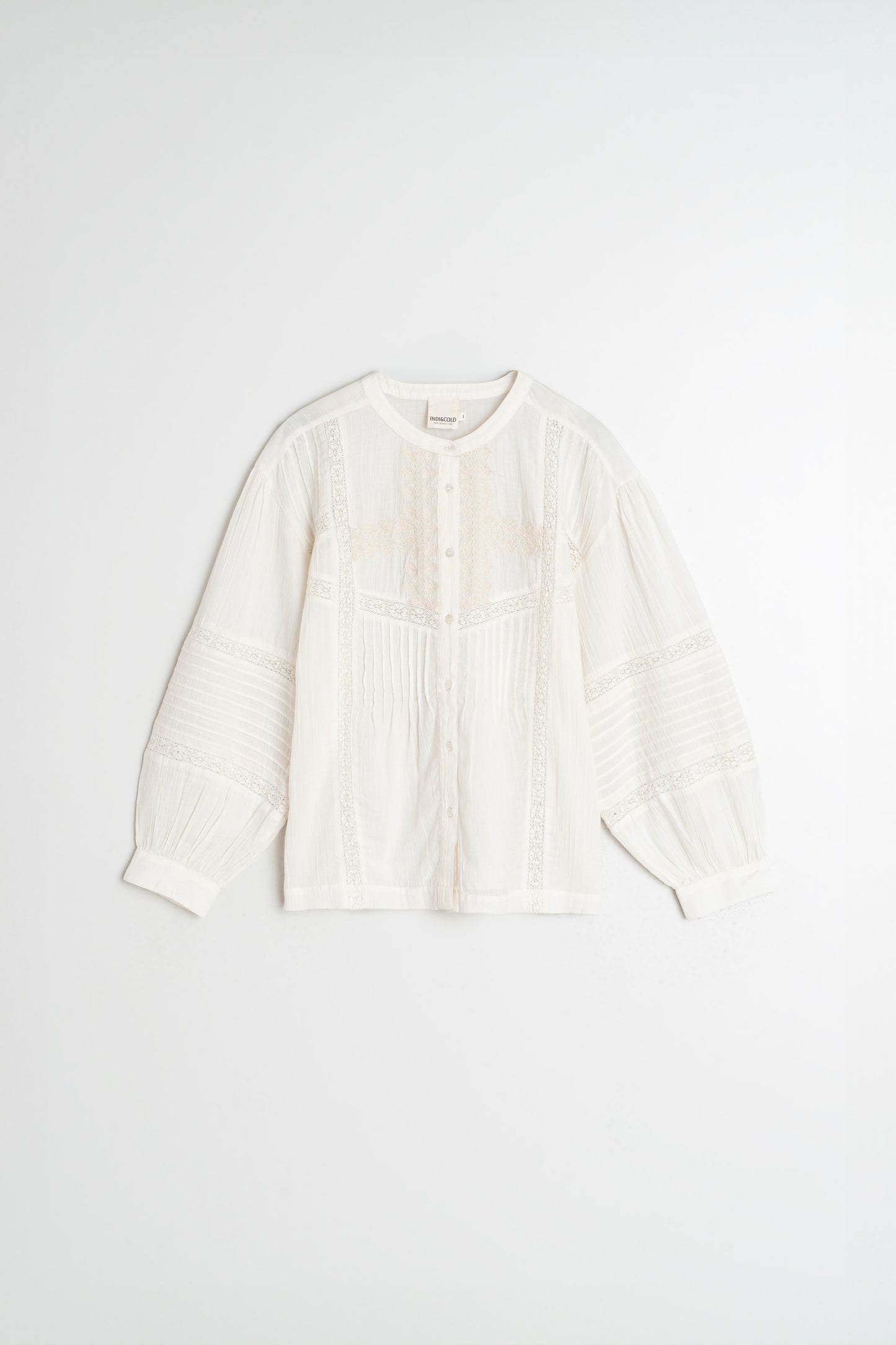 Romantic Embroidered Shirt