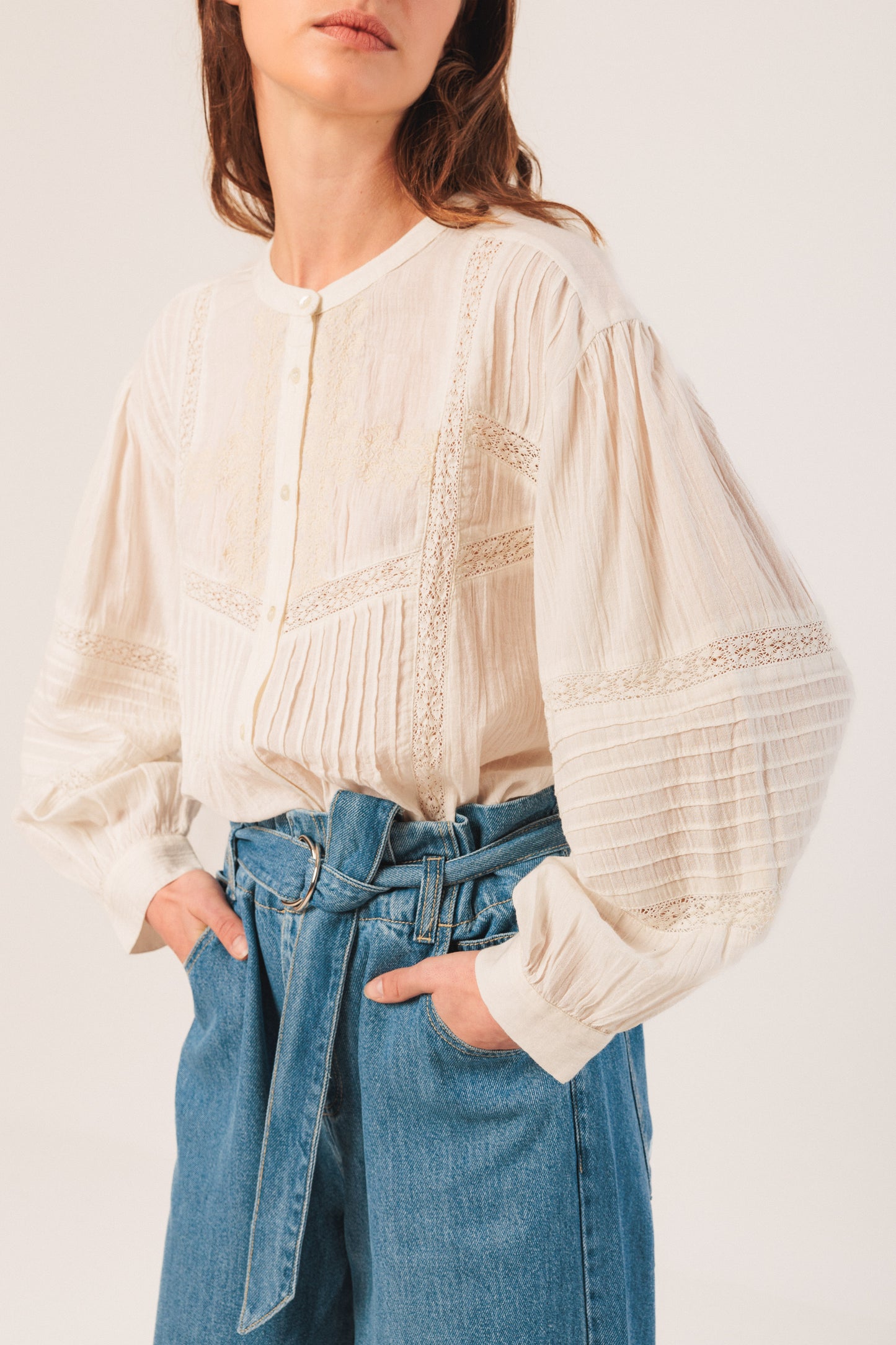 Romantic Embroidered Shirt