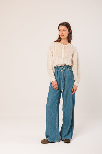 Romantic Embroidered Shirt
