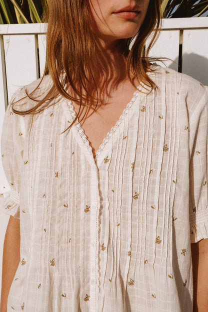 Cotton Short-Sleeve Shirt