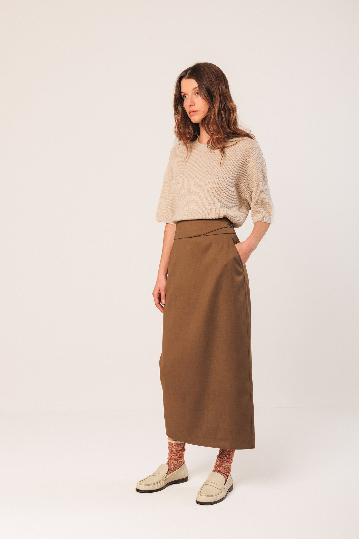 Georgie - Oversized Cable Knit