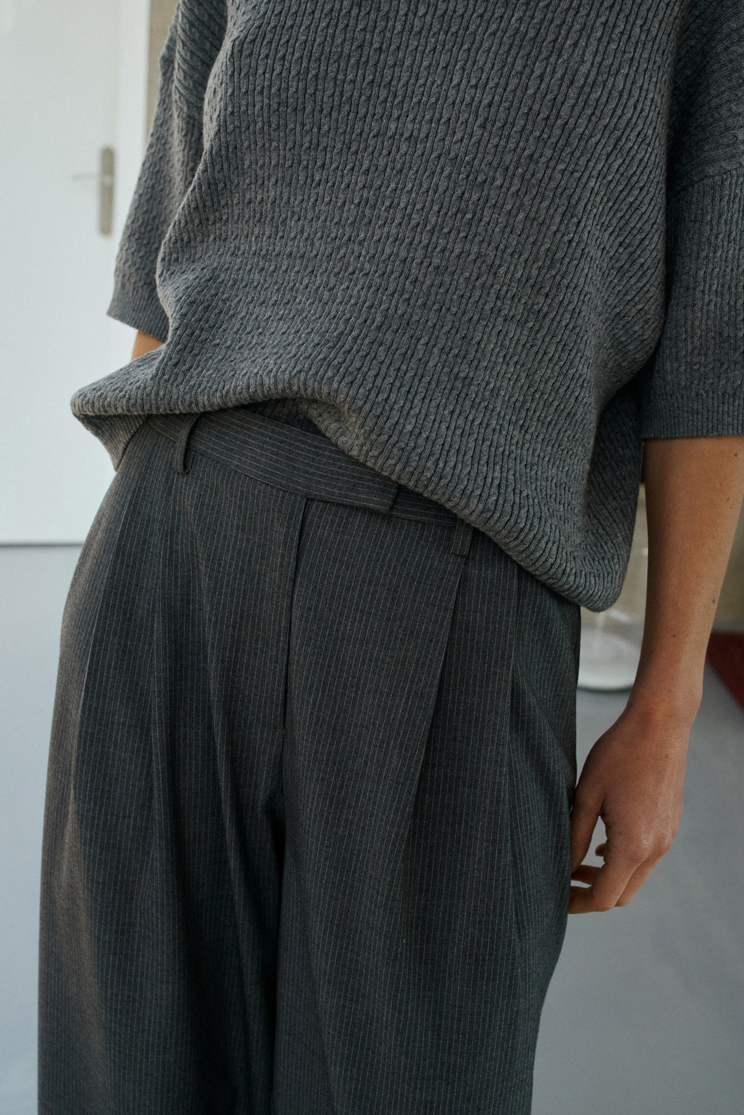 Georgie - Oversized Cable Knit