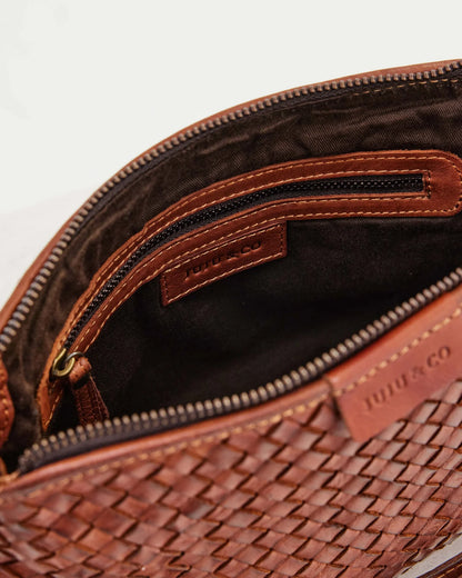 Woven Crossbody Bag