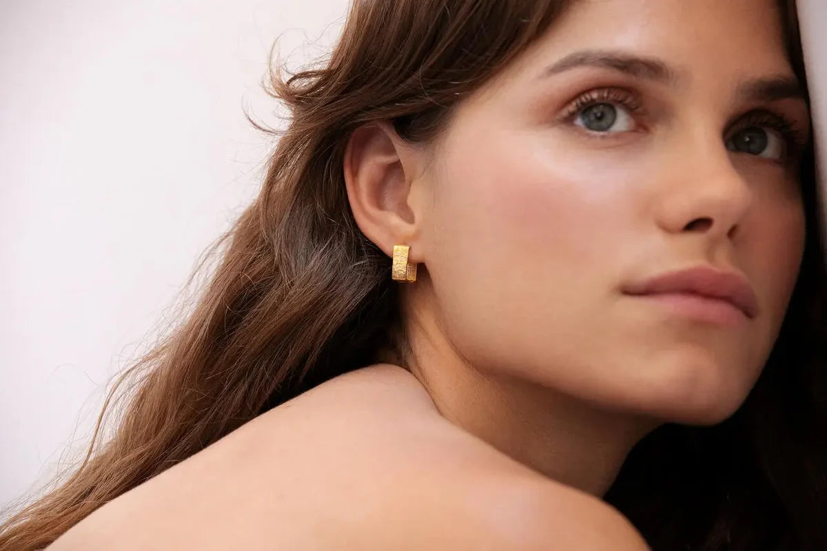 Lignis Gold Hoops- Small