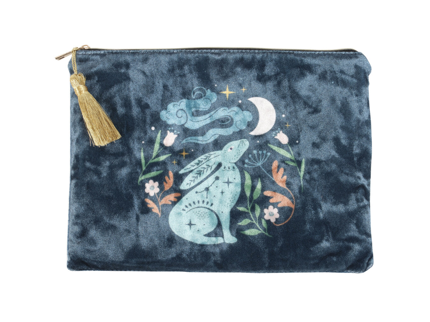 Midnight Hare Makeup Bag