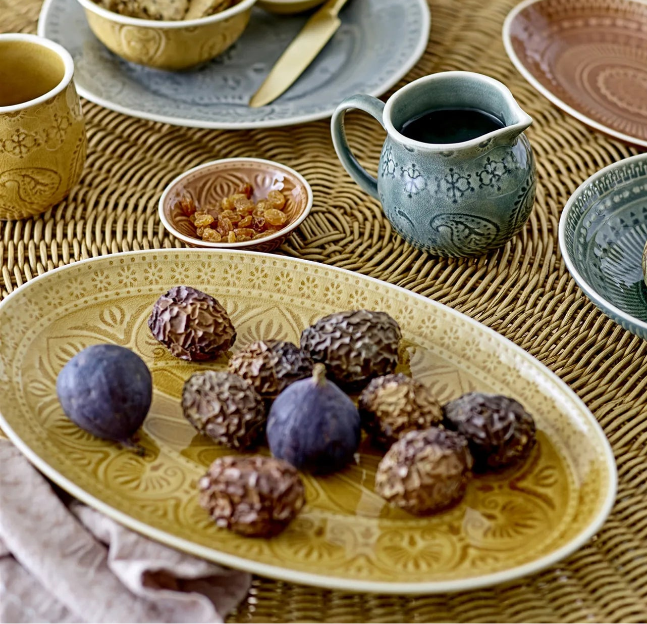 Rani Stoneware Serving Platter